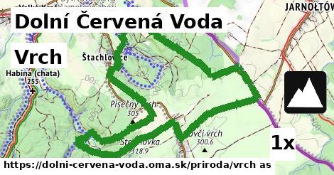 vrch v Dolní Červená Voda