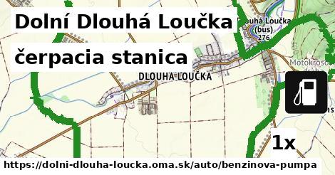 čerpacia stanica, Dolní Dlouhá Loučka