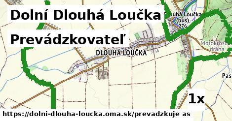 prevádzkovateľ v Dolní Dlouhá Loučka