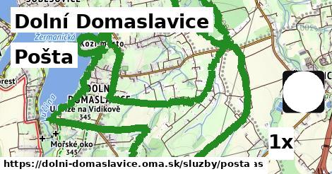 Pošta, Dolní Domaslavice