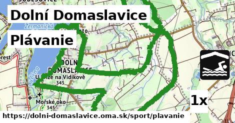 Plávanie, Dolní Domaslavice