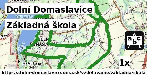 Základná škola, Dolní Domaslavice