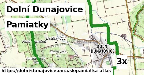 pamiatky v Dolní Dunajovice