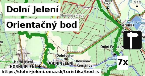 Orientačný bod, Dolní Jelení