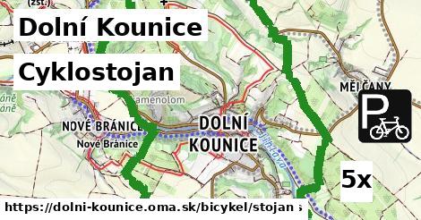 Cyklostojan, Dolní Kounice