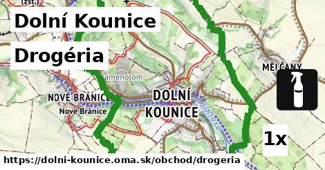 Drogéria, Dolní Kounice