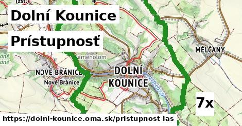 prístupnosť v Dolní Kounice