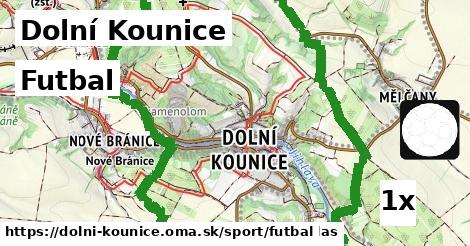 Futbal, Dolní Kounice