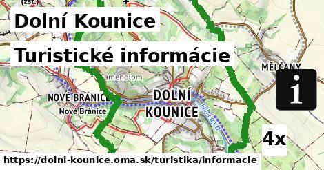 Turistické informácie, Dolní Kounice