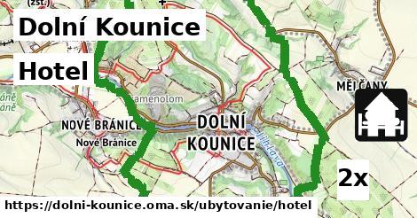 Hotel, Dolní Kounice
