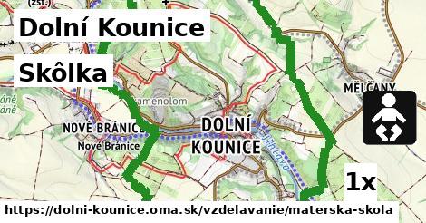 Skôlka, Dolní Kounice