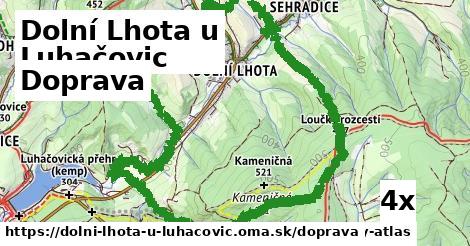 doprava v Dolní Lhota u Luhačovic