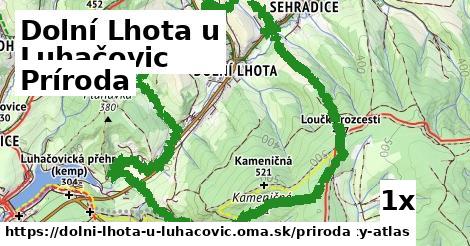 príroda v Dolní Lhota u Luhačovic