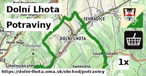 potraviny v Dolní Lhota