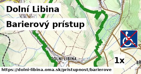 Barierový prístup, Dolní Libina