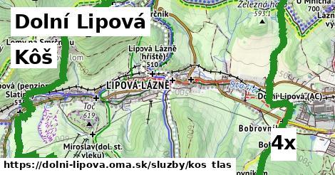 Kôš, Dolní Lipová