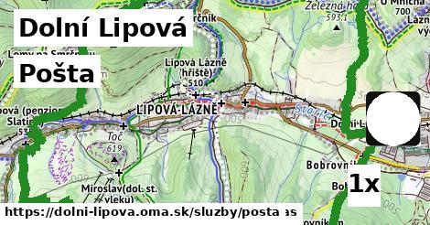 pošta v Dolní Lipová