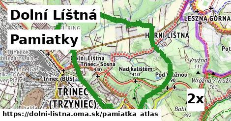 pamiatky v Dolní Líštná