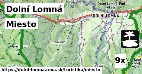 Miesto, Dolní Lomná