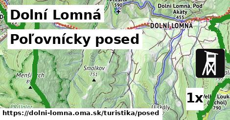 Poľovnícky posed, Dolní Lomná