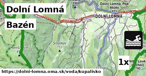 Bazén, Dolní Lomná