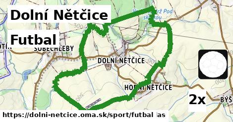 Futbal, Dolní Nětčice