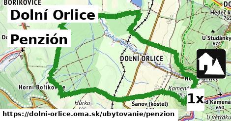 Penzión, Dolní Orlice