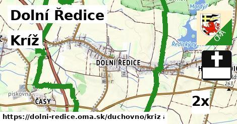 Kríž, Dolní Ředice