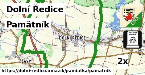 Pamätník, Dolní Ředice