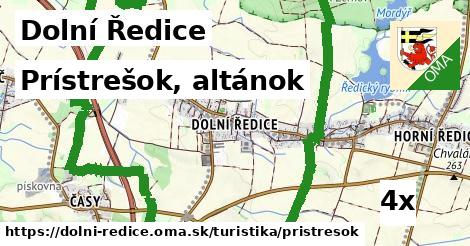 Prístrešok, altánok, Dolní Ředice