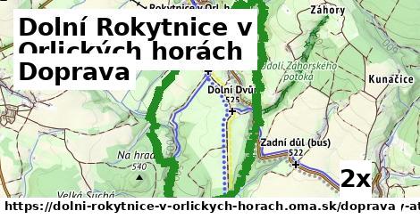 doprava v Dolní Rokytnice v Orlických horách