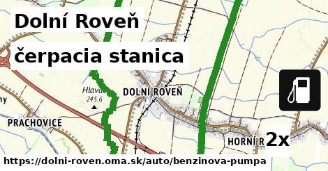 čerpacia stanica, Dolní Roveň