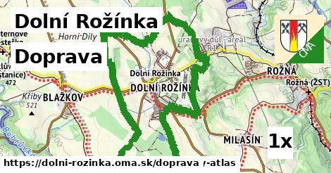 doprava v Dolní Rožínka