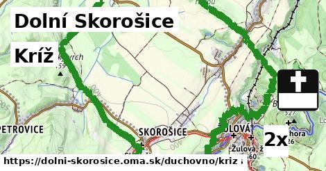 Kríž, Dolní Skorošice