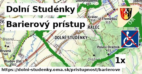 Barierový prístup, Dolní Studénky