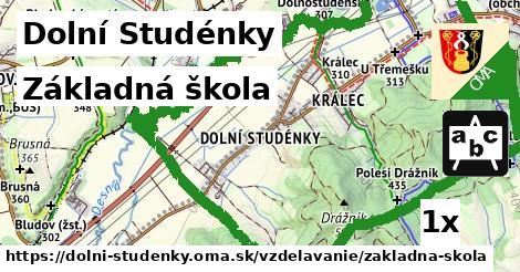 Základná škola, Dolní Studénky