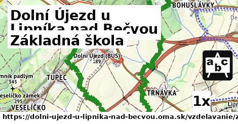 Základná škola, Dolní Újezd u Lipníka nad Bečvou