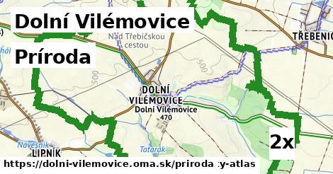 príroda v Dolní Vilémovice