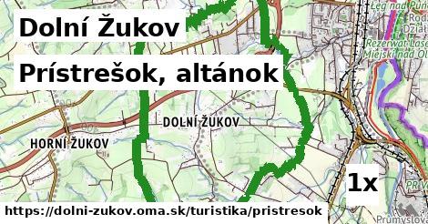 prístrešok, altánok v Dolní Žukov