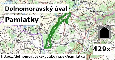 pamiatky v Dolnomoravský úval