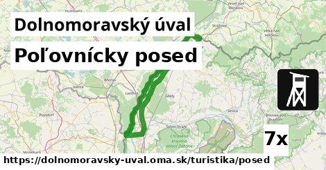 Poľovnícky posed, Dolnomoravský úval