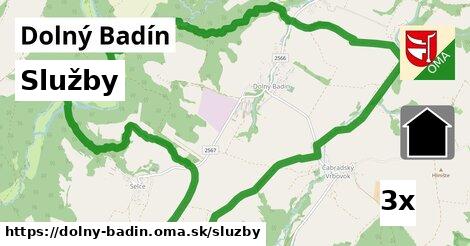 služby v Dolný Badín