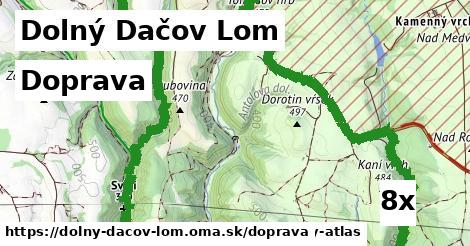 doprava v Dolný Dačov Lom