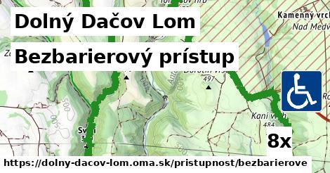 bezbarierový prístup v Dolný Dačov Lom