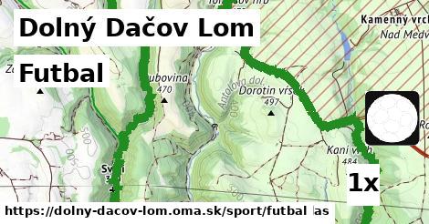 Futbal, Dolný Dačov Lom