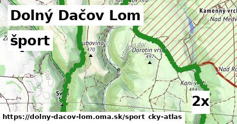 šport v Dolný Dačov Lom