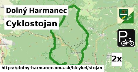 Cyklostojan, Dolný Harmanec