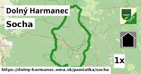 Socha, Dolný Harmanec