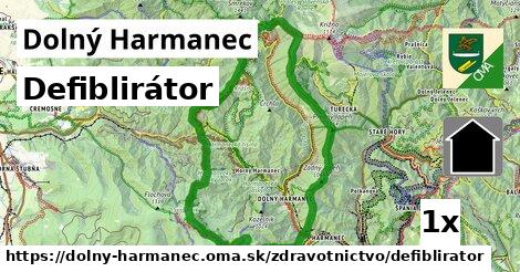 defiblirátor v Dolný Harmanec