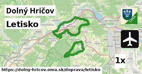 Letisko, Dolný Hričov